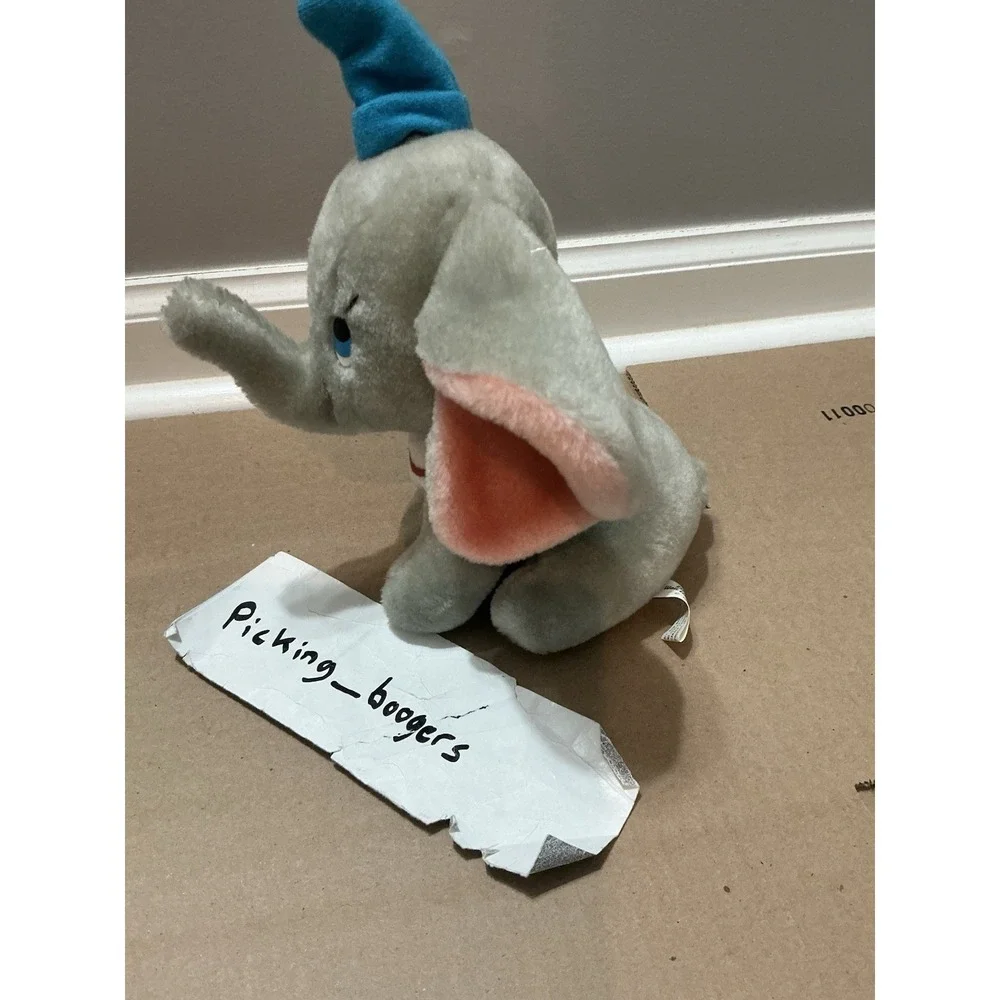 Vintage 1985 Original Dumbo Plush 9